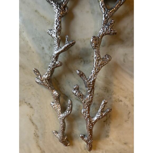 Mariposa Coral Salad Server Utensil Set - Picture 2 of 5